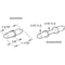 Prime-Line 1-7/16 in. White Nylon Storm Door Hinge Pin Kit with Pins and Bushings (6 Pack) K 5132 - alternate 2